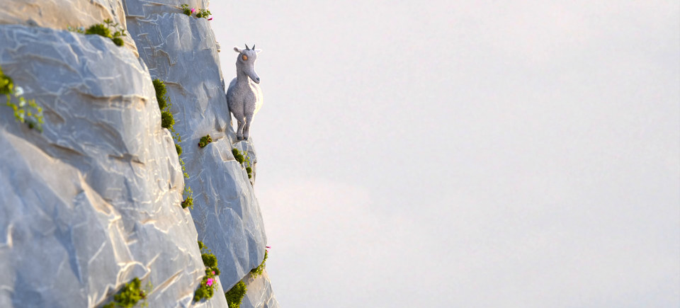 La légende de la chèvre